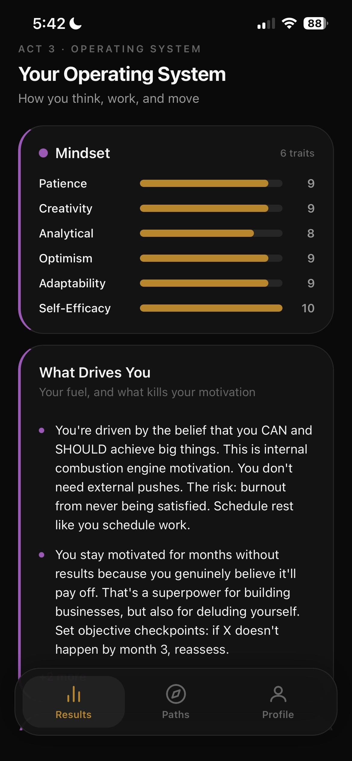 Your operating system traits